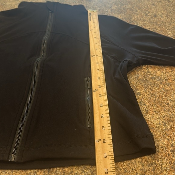 Rae Mode Zip Up Long Sleeve Jacket Black Slightly Cropped Womens Size XL - Picture 11 of 12